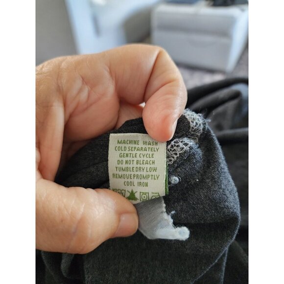 Orvis Trout Bum Men's Long Sleeve T Shirt Gray Medium - Picture 8 of 8